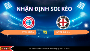 Soi kèo Atalanta vs Inter Milan