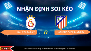 Soi kèo Galatasaray vs Atlético de Madrid