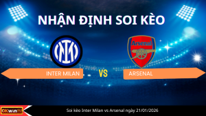 Soi kèo Inter Milan vs Arsenal